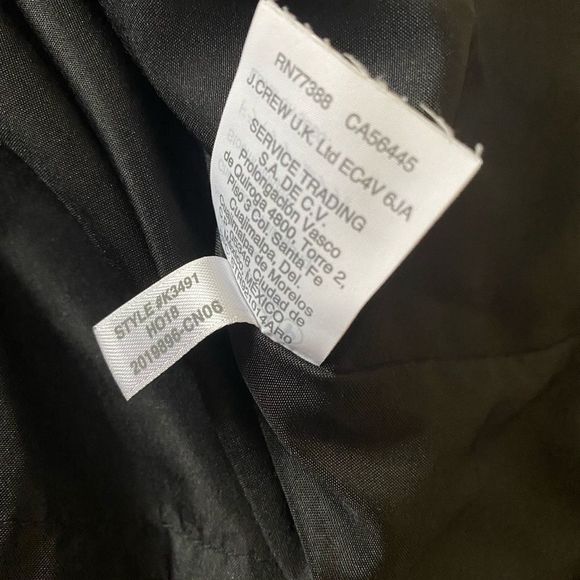 J. Crew Velvet Short-Sleeve Blouse - Size M - Picture 3 of 4